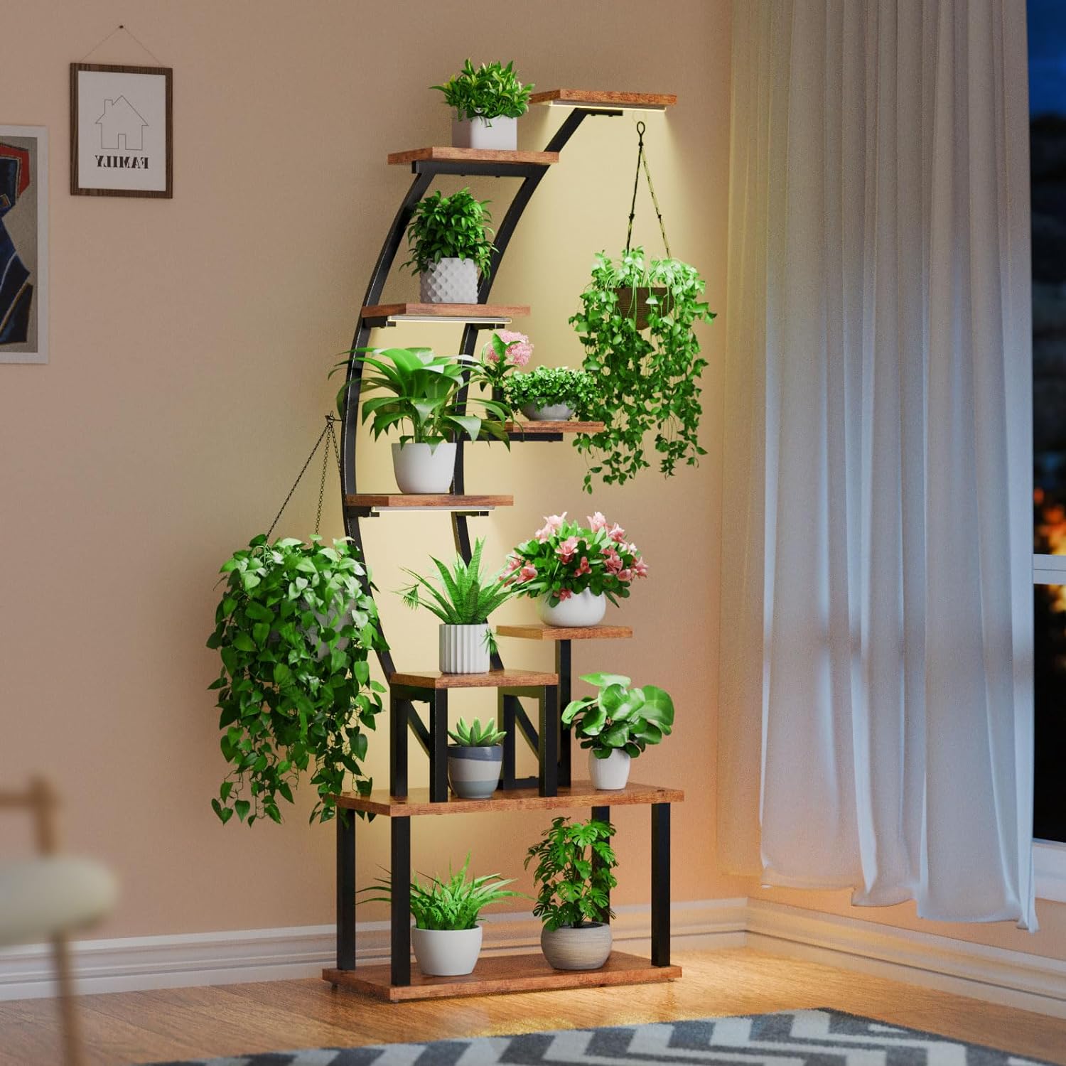 low indoor plant stand Shanti Low Wicker Rattan Boho Flower Planter Stand  Sawah Botanical