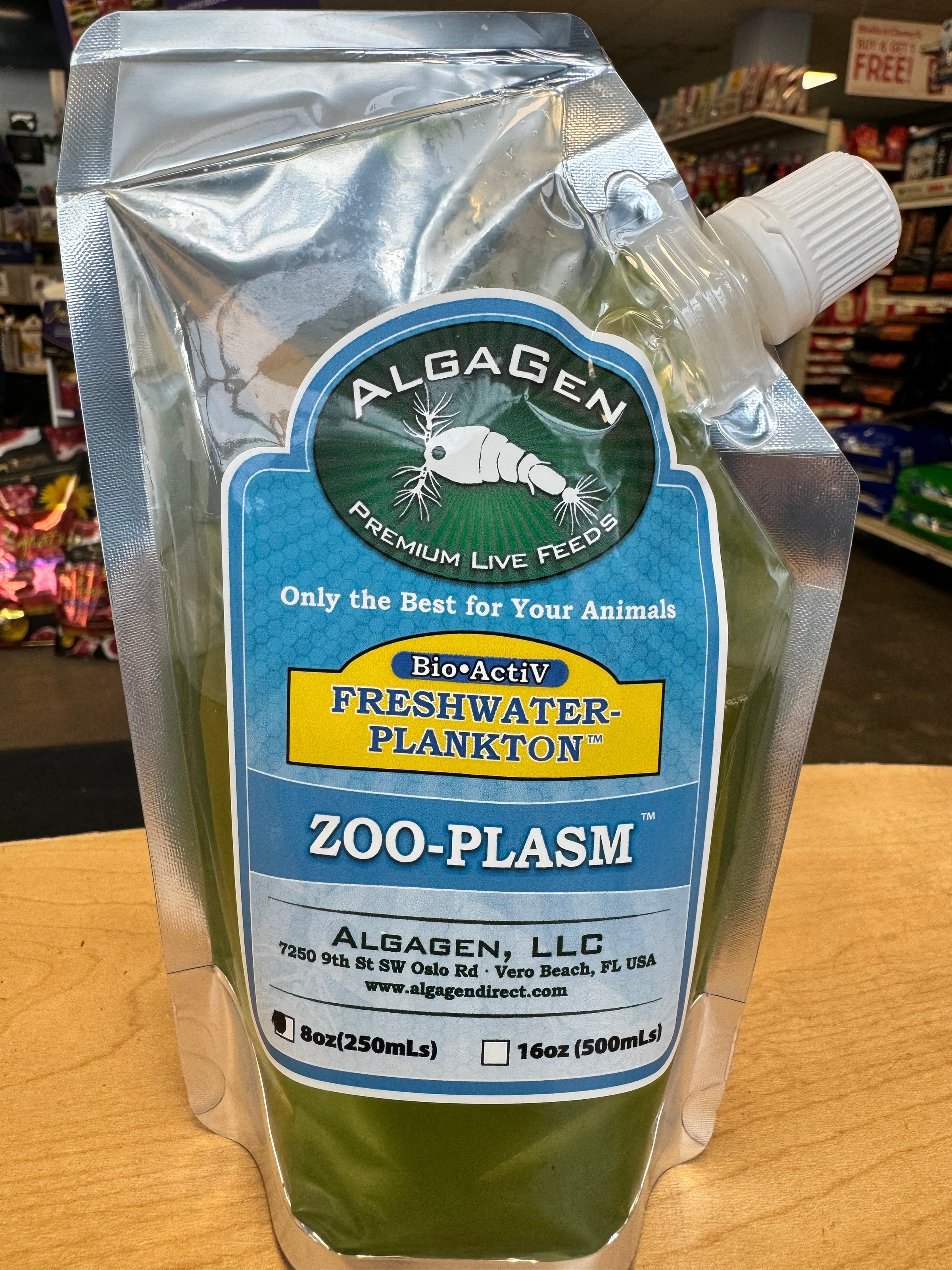 Algagen Zoo-Plasm Bio-Activ Live Freshwater Plankton & Copepods