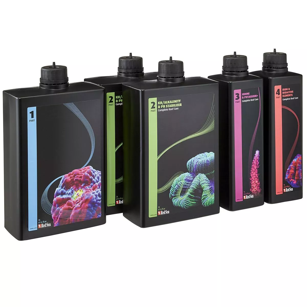 Red Sea 4-Part Complete Reef Care Dosing System | PET-TOPIA