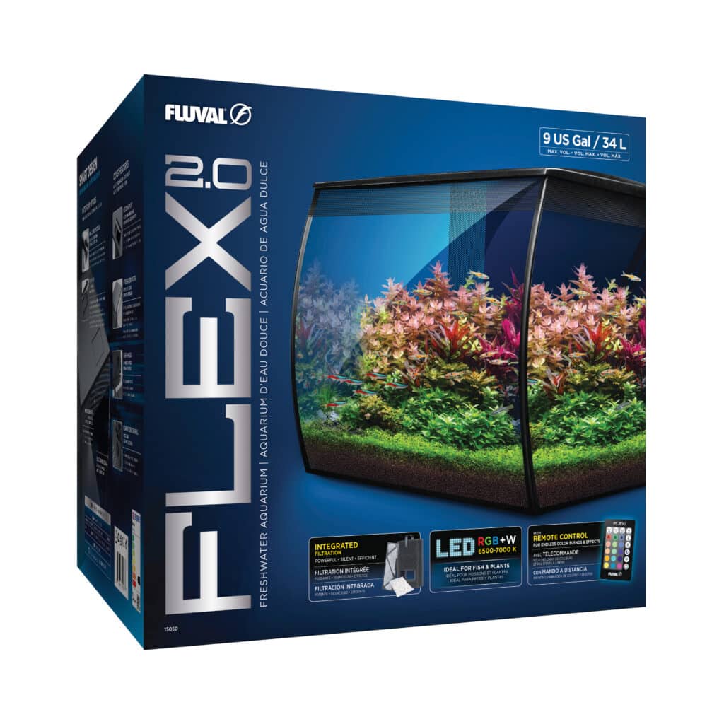 Fluval Flex 2.0 Aquarium Kit | PET-TOPIA