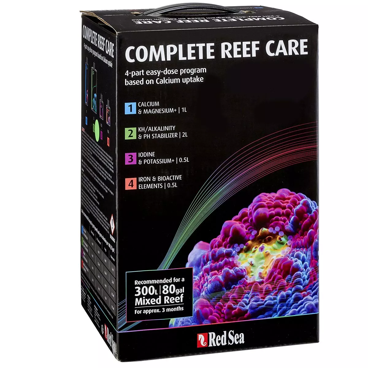 Red Sea 4-Part Complete Reef Care Dosing System | PET-TOPIA