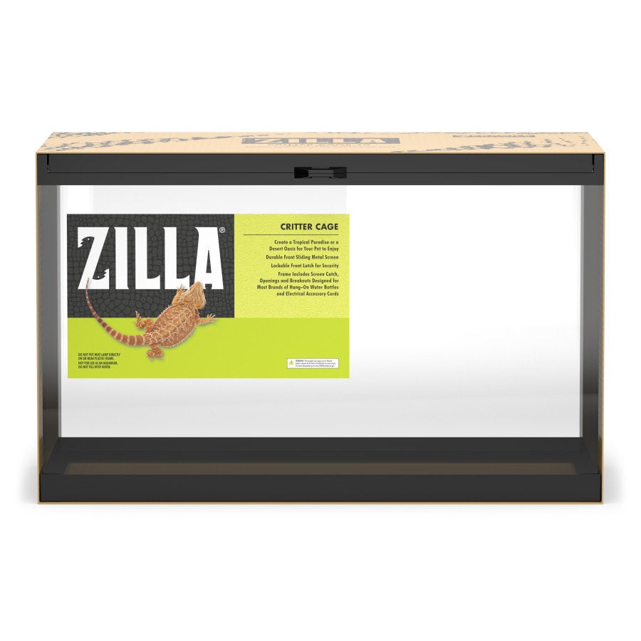 Zilla Critter Cage Enclosure 10 Gallon | PET-TOPIA