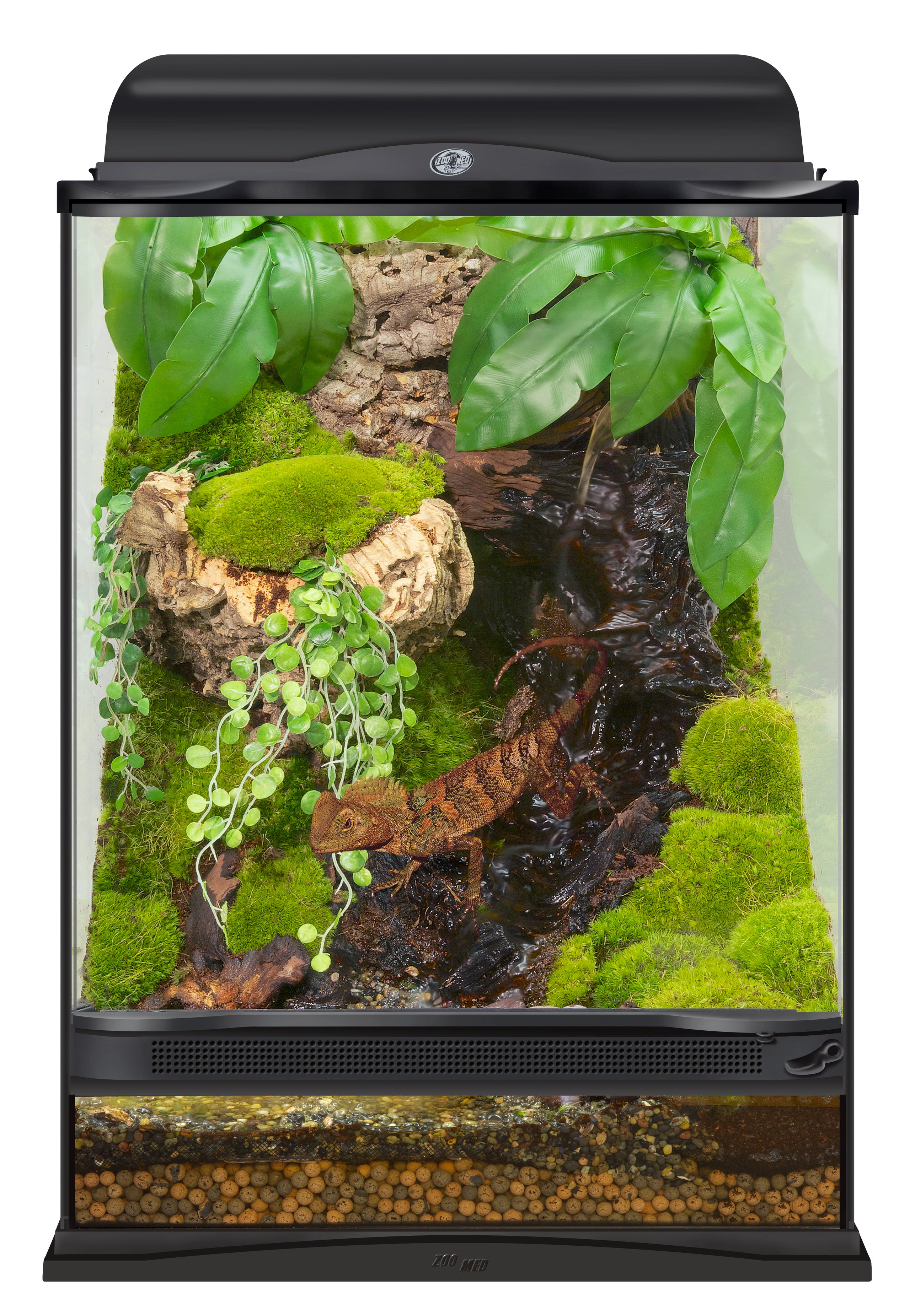 Zoo med glass terrarium on sale