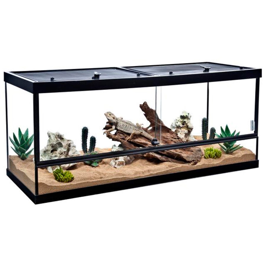 TetraFauna Deluxe ReptoHabitat Terrarium 75g 48 X 18 PET TOPIA