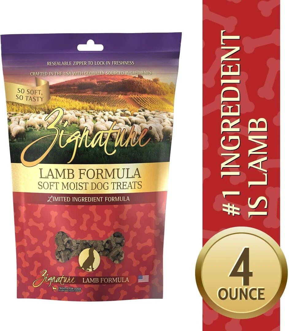 Zignature lamb store dog food