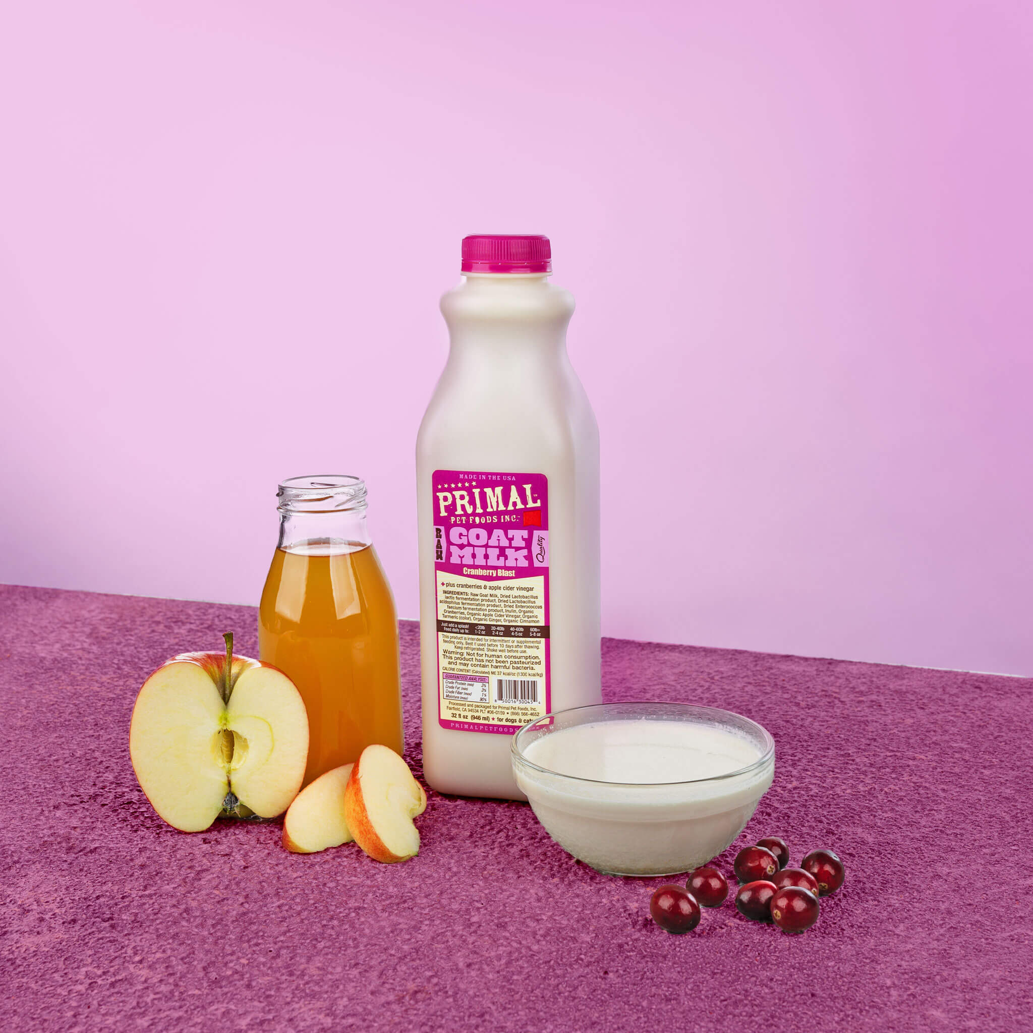 Pasteurized goat deals milk for cats