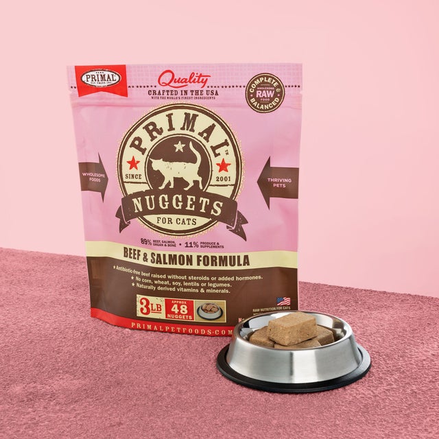 Primal quail cat food shop