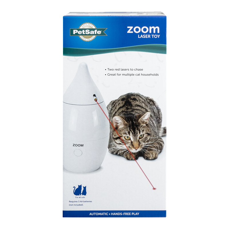 PetSafe Zoom Rotating Laser Cat Toy PET TOPIA