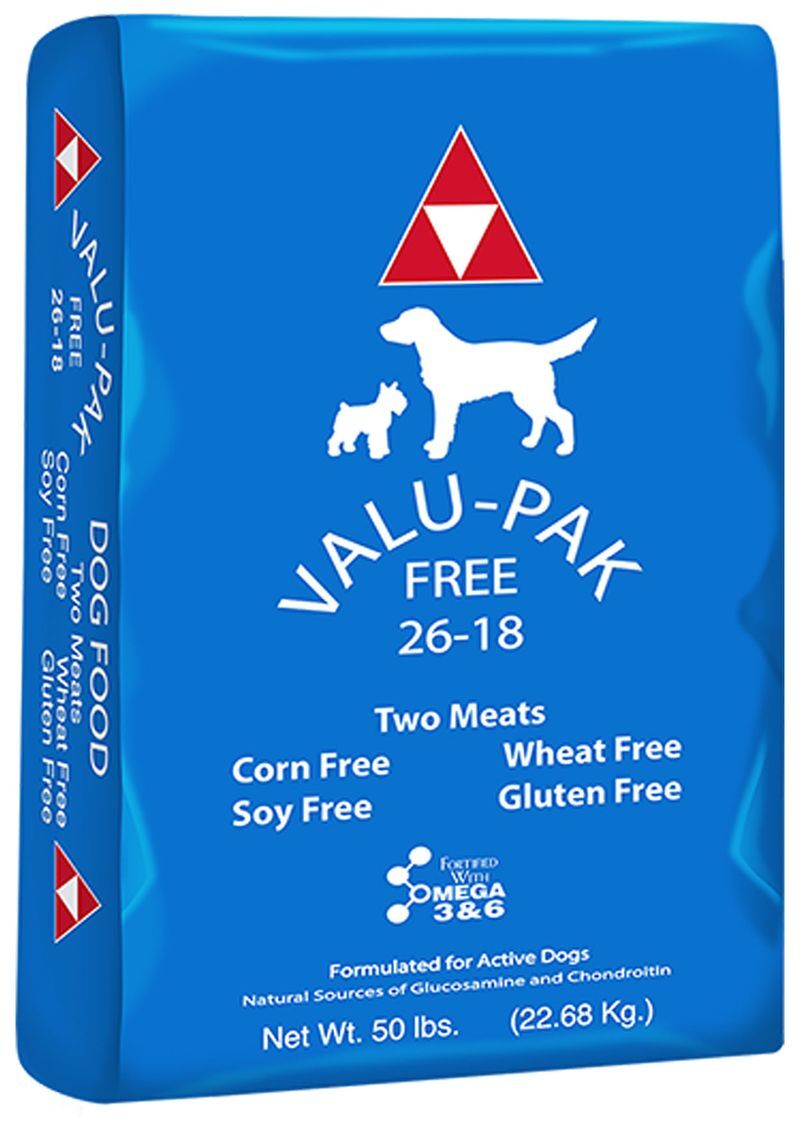 Valu pak grain free dog food top