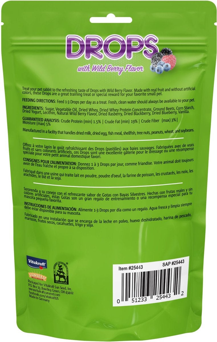 Vitakraft drops shop with wildberry