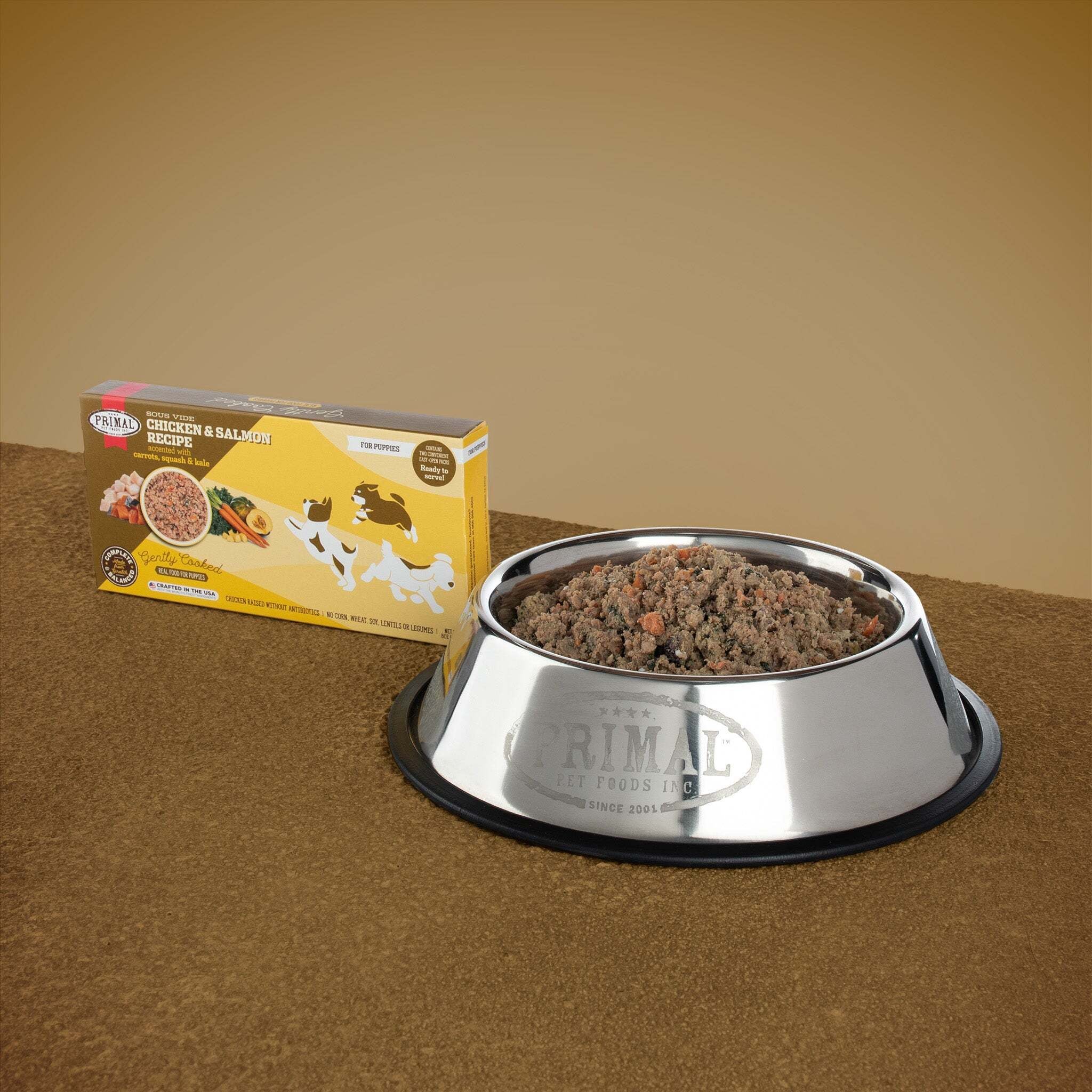 Primal chicken and salmon cat food clearance