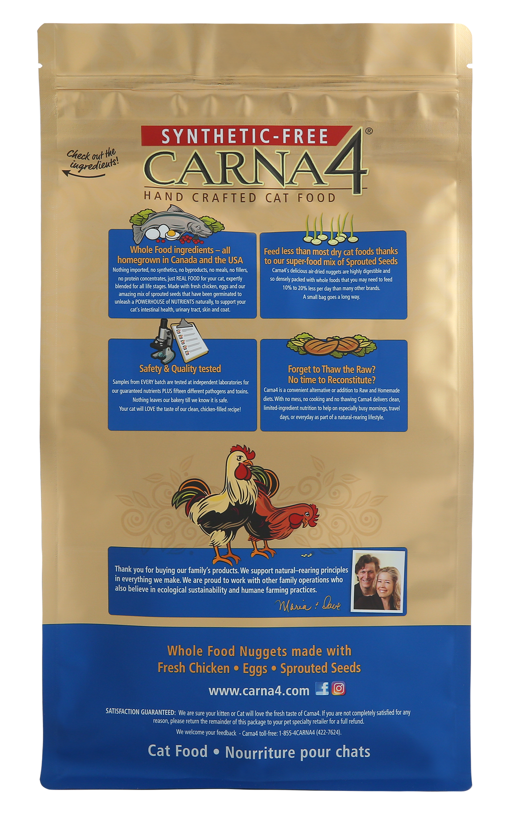 Carna4 dog clearance food ingredients