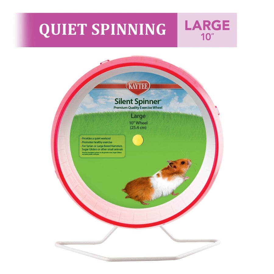 Kaytee silent spinner exercise wheel best sale