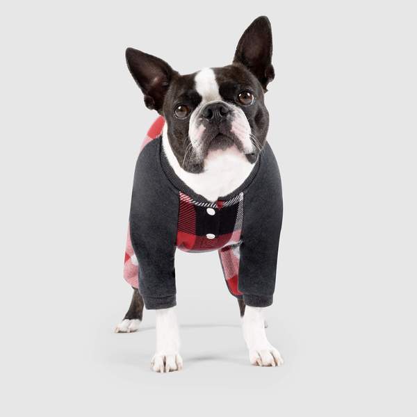 Canada pooch frosty hotsell fleece dog sweatsuit