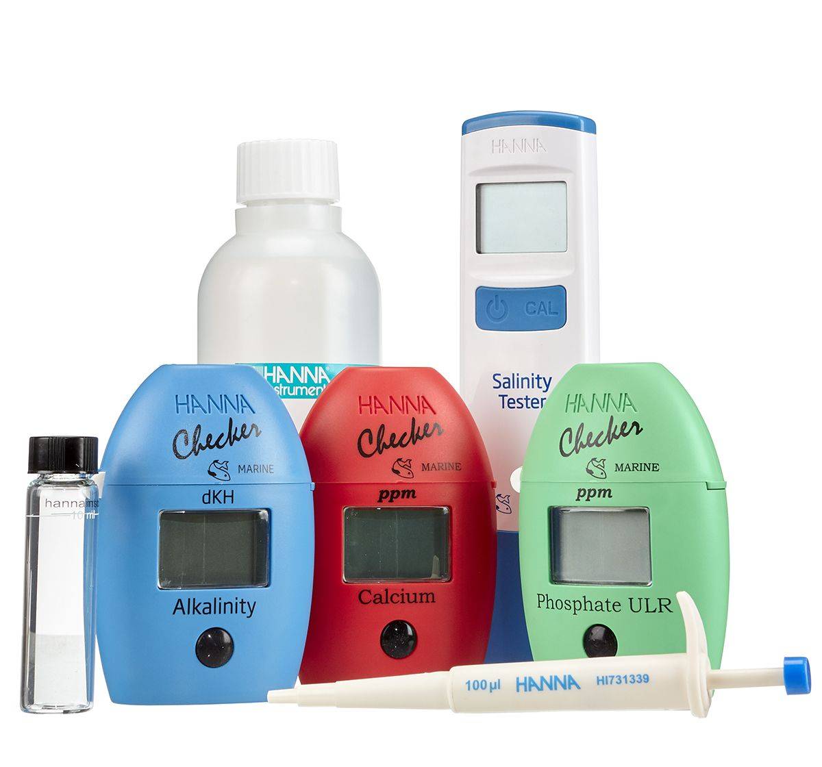 Hanna Instruments Professional Reef Test Kit PET TOPIA