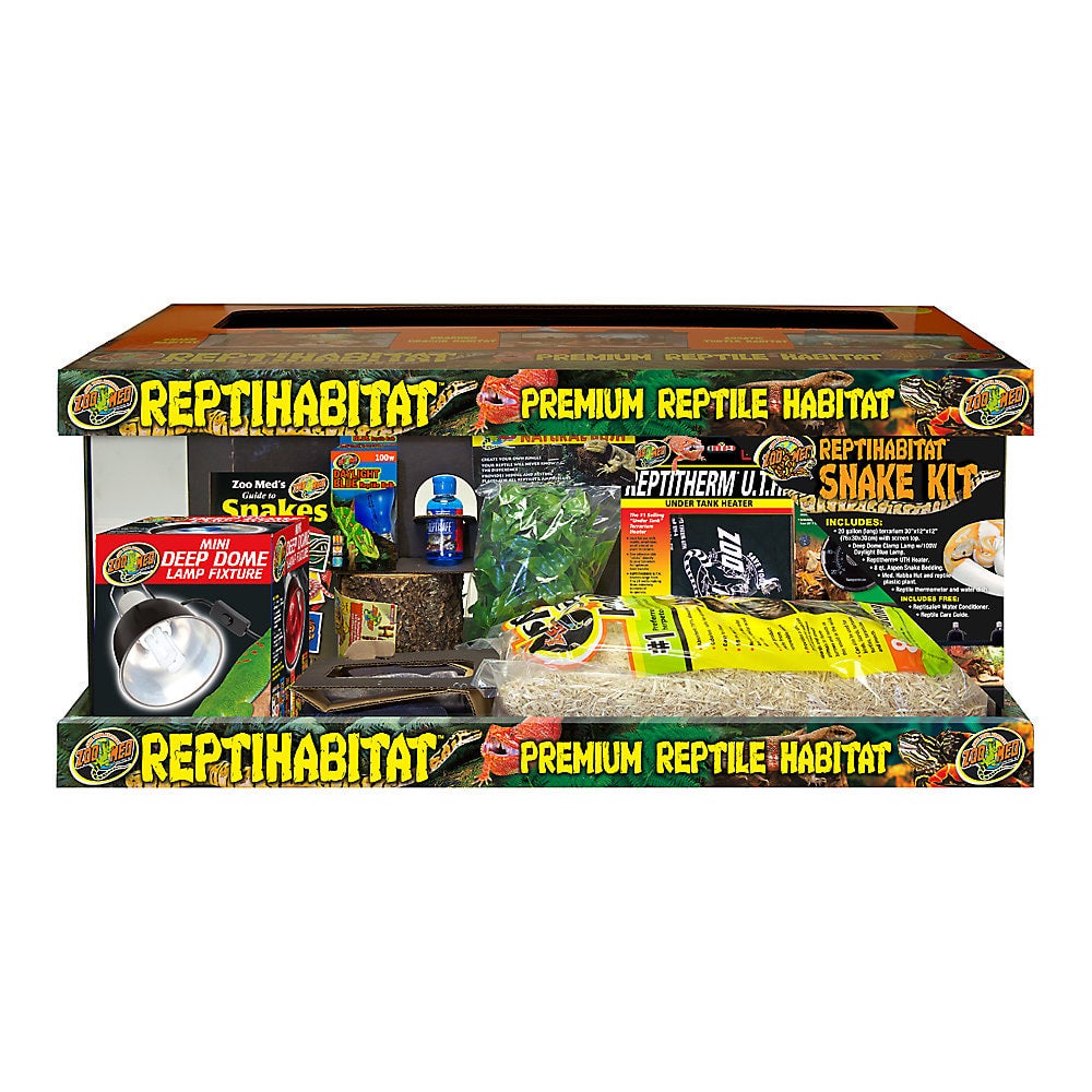 Zoo med 2025 reptihabitat snake kit