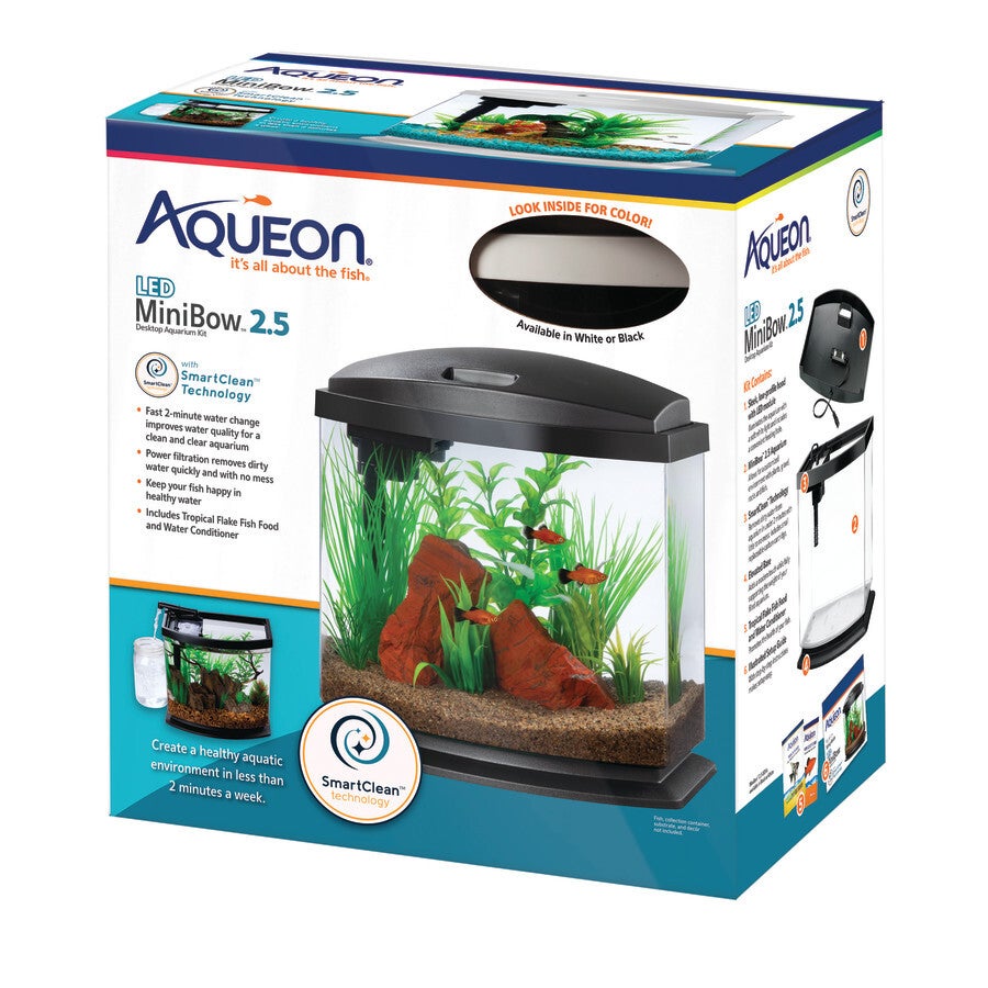Aqueon 2.5 gallon tank hot sale